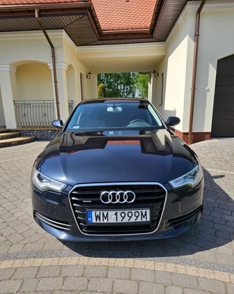 Audi A6 cena 67900 przebieg: 199600, rok produkcji 2013 z Lubraniec małe 232